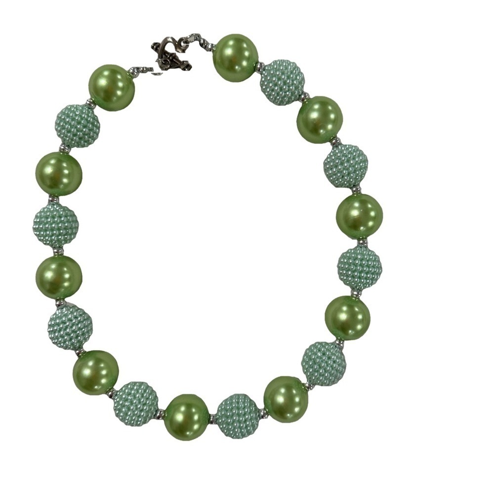 Green Beaded Necklace